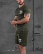Чоловічий літній комплект Парамедик шорти+футболка XL олива (87554) - зображення 3