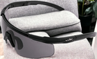 Защитные очки баллистические Wiley X Saber Advanced 3 линзы (Grey/Clear/Rust) - изображение 3