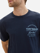 Футболка чоловіча Tom Tailor 1042151 L Синя (4067672349314) - зображення 4