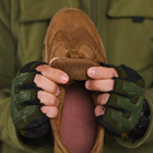 Тактичні кросівки літні Juergen койот шкіряні сітка прошиті 41 - зображення 9