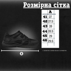 Тактичні кросівки літні Police чорні шкіряні сітка прошиті 45 - зображення 3