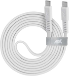 Kabel Rivacase USB Type-C - USB Type-C M/M 1.2 m White (PS6005WT12) - obraz 2