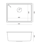 Кухонна мийка Quadron Alec HQA5340SZK - зображення 3