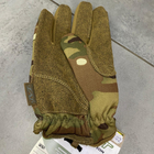 Перчатки тактические Mechanix FastFit Multicam, размер XL, сенсорные, легкие с вентиляцией - изображение 5