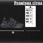 Тактичні кросівки літні Ronin ВТ6768 чорні шкіряні сітка 42 - зображення 3