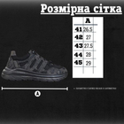 Тактичні кросівки літні Ronin ВТ6768 чорні шкіряні сітка 43 - зображення 3