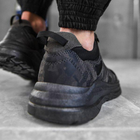 Тактические кроссовки летние Ronin ВТ6768 черные кожаные сетка 43 - изображение 6