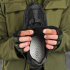 Тактические кроссовки летние Ronin ВТ6768 черные кожаные сетка 43 - изображение 9