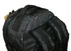 Тактичний похідний супер-міцний рюкзак з органайзером 40 л. Атакс чорний +ПОЯСНИЙ РЕМІНЬ Кордура 1200 ден - зображення 6