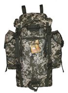 Туристичний армійський міцний рюкзак 5.15.b на 75 літрів Український піксель - зображення 2