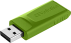 Набір флеш пам'яті Verbatim Store Go Slider 16GB USB 2.0 3 шт Red/Blue/Green (0023942493266) - зображення 3