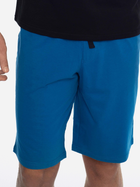 Піжама (футболка + шорти) чоловіча бавовняна Henderson 41292-99X M Чорний/Синій (5903972248942) - зображення 4