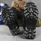 Тактичні кросівки літні Extreme Police ВТ1007 чорні шкіряні прошиті 42 - зображення 7