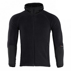 Кофта M-Tac Hoodie Polartec Sport Black Розмір 2XL