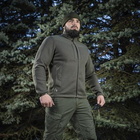 Кофта M-Tac Senator Fleece Polartec Dark Olive Размер XS - изображение 4