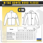 Кофта M-Tac Nord Fleece Polartec Dark Navy Blue Размер L - изображение 6