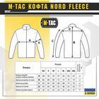 Кофта M-Tac Nord Fleece Polartec Dark Grey Розмір L - зображення 7