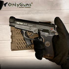Стартовый пистолет Beretta 84, Retay 84FS Black, Сигнальный пистолет под холостой патрон 9мм, Шумовой