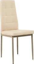 Стул для кухни и гостиной Vetro Mebel N-66-2 Бежевый + капучино (N-66-2-beige/capuccino)