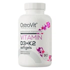 Витамины OstroVit Vitamin D3+K2 90 капсул