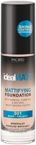 Podkład matujący Ingrid Cosmetics Ideal Matt 301 Cielisty 30 ml (5902026632638) - obraz 1