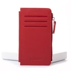 Женский кожаный кошелек Classik DR. BOND WN-23-16 red