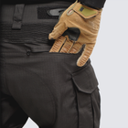Тактичні штани UATAC Gen 5.4 Black з наколінниками XS - изображение 12