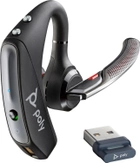 Bluetooth-гарнітура Poly Voyager 5200 USB-A HS + BT700 Mono (7K2F3AA) - зображення 1