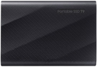 Dysk SSD Samsung Portable T9 1TB USB 3.2 Type-C Gen 2x2 (MU-PG1T0B/EU) External Black - obraz 4