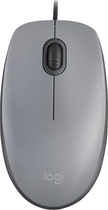 Mysz Logitech M110 Silent USB Mid Gray (910-006760) - obraz 1