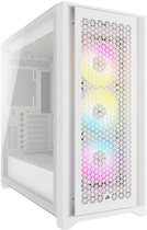 Корпус Corsair iCUE 5000D RGB AirFlow Tempered Glass White (CC-9011243-WW) - зображення 1