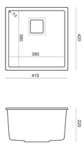 Zlewozmywak Quadron David 40 HQD4242U7-G1 - obraz 4