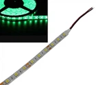 Светодиодная лента 60 SMD на метр 5050 12V Зелёная 1 метр (отрезная) самоклеящаяся (45130/1)