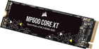 Dysk SSD Corsair MP600 Core XT 1TB NVMe M.2 2280 PCIe 4.0 x4 3D NAND QLC (CSSD-F1000GBMP600CXT) - obraz 2