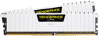 Оперативна пам'ять Corsair DDR4-2666 16384MB PC4-21300 (Kit of 2x8192) Vengeance LPX (CMK16GX4M2A2666C16W) White - зображення 1