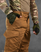 Армейские мужские штаны с вентиляцией 2XL койот (87589) - изображение 7