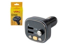 FM модулятор Bluetooth Voin W-3320 12-24V 2 USB 3,1A Bluetooth 5.0 Hands-free ambient light