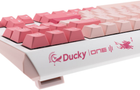 Клавіатура дротова Ducky One 3 Gossamer TKL Cherry MX Black Clear Top Pink (100043078) - зображення 8