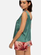 Piżama (koszulka na ramiączkach + spodenki) damska Esotiq 41238-67X S Zielona (5903972243572) - obraz 2