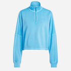 Bluza damska bez kaptura adidas Essentials+ IR5998 L Niebieska (4066766031906) - obraz 6