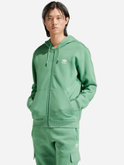 Толстовка жіноча adidas Trefoil Essentials IR7841 2XL Зелена (4066757204470) - зображення 1