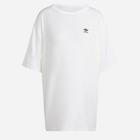 T-shirt damski długi adidas Trefoil Originals IR8064 S Biały (4066757294075) - obraz 6