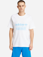 T-shirt męski bawełniany adidas Retro Graphic Originals IR9634 S Biały (4066757831003) - obraz 1