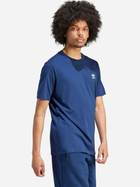 T-shirt męski bawełniany adidas Trefoil Essentials IR9693 XL Granatowy (4066757372315) - obraz 3
