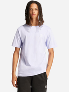 T-shirt męski bawełniany adidas Trefoil Essentials IR9696 S Lawendowa (4066757383946) - obraz 1