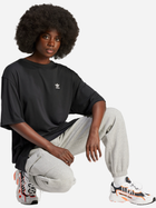 Футболка оверсайз довга жіноча adidas Trefoil Originals IU2408 S Чорна (4066757290220) - зображення 3