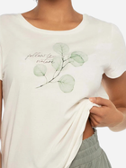 Піжама (футболка + штани) жіноча бавовняна Esotiq 41252-01X S Кремова (5903972242636) - зображення 4