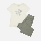 Піжама (футболка + штани) жіноча бавовняна Esotiq 41252-01X S Кремова (5903972242636) - зображення 6