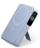 Швидкісна магнітна батарея з підставкою і дисплеєм Anker MagGo Qi2 15W Ultra-Fast MagSafe Powerbank, 10 000mAh для iPhone 17/17 Pro/17 Pro Max, iPhone 16/15/14/13/12 Series - Blue