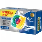 Капсули для прання Wash&Free Universal 35 шт. (4260637721945) (204233)